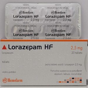 Lorazepam 2.5mg